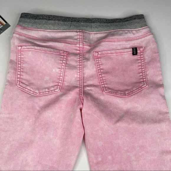 Buffalo Pants Pink Jogger Legging Skinny Soft Playground School Barbie 14 New - Picture 7 of 12